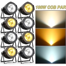 COB LED 100W Par Light Stage Lighting DMX DJ Party Light Audience Blinder Light