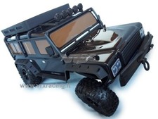 MONSTER TRUCK CRAWLER BF-4J 1-10 OFF-ROAD ELETTRICO A SPAZZOLE NERO 4WD RTR VRX