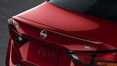 Genuine Nissan Altima Rear Deck Lid Spoiler - NBL Scarlet Ember T99J1-6CA5A