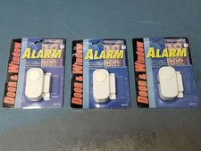 Set of 3 Door Window Cabinet Alarm Home Security Anti Theft Burglar BRAND NEW
