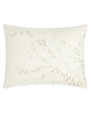 RALPH LAUREN FRANCOISE JULIETTE EMBROIDERED BEADED DECORATIVE PILLOW(s) - CREAM