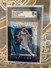 Luka Doncic 2020 Mosaic Will To Win Blue Reactive /99 SGC 9 Mavs Lakers