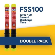 Fire Safety Stick - 100 second DOUBLE pack - Fire Extinguisher (FSS100) x2