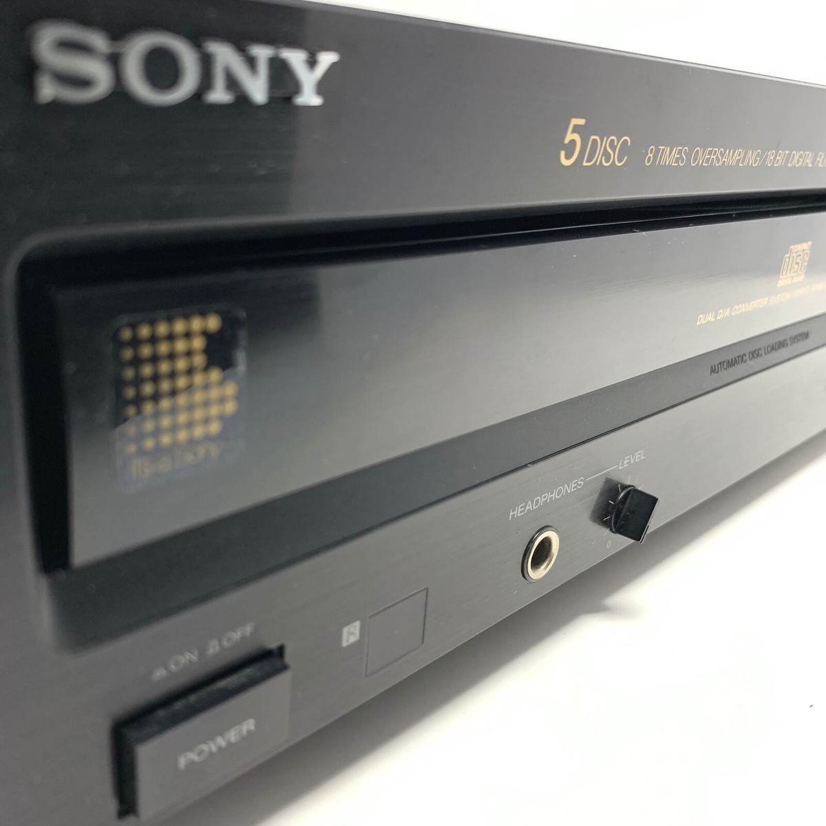 Sony Japan CDP-C505 18-Bit Digital Filter 5-Disc CD Changer