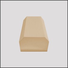 3x Double Chamfered Wall Copings 665mm x 250mm, 3 Colours, Free UK Mnld Delivery