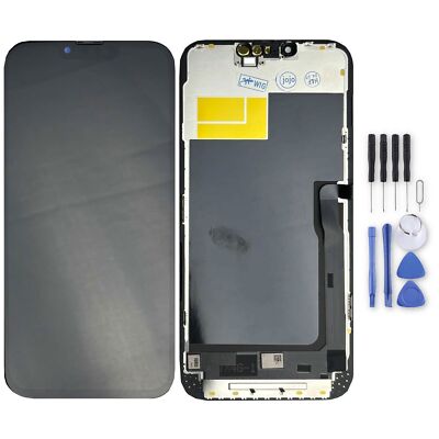 LCD Display Full TFT ohne Rahmen TouchScreen Schwarz Für Apple iPhone 13 Pro Max