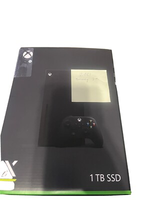 Microsoft Xbox Series X 1TB Video Game Console - Black