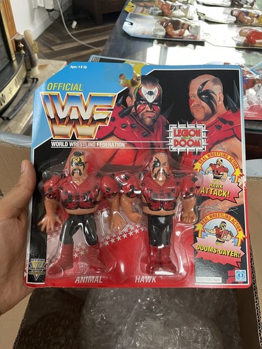 WWF/WWE Hasbro Legion of Doom Series 4 MOC Great C...