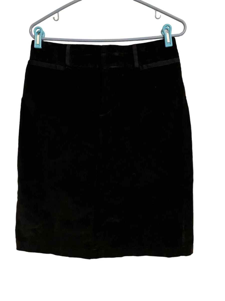 Velvet skirt cheap size 8