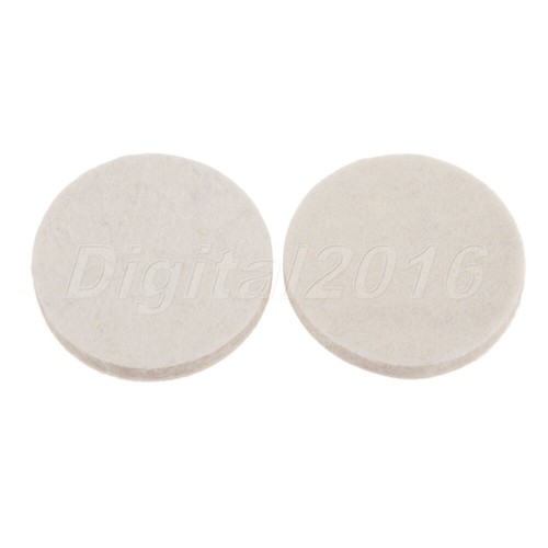 2Pcs 2" White Polishing Buffing Grinding Wheel Wool Felt Polisher Disc Pad 50mm - Picture 3 of 10