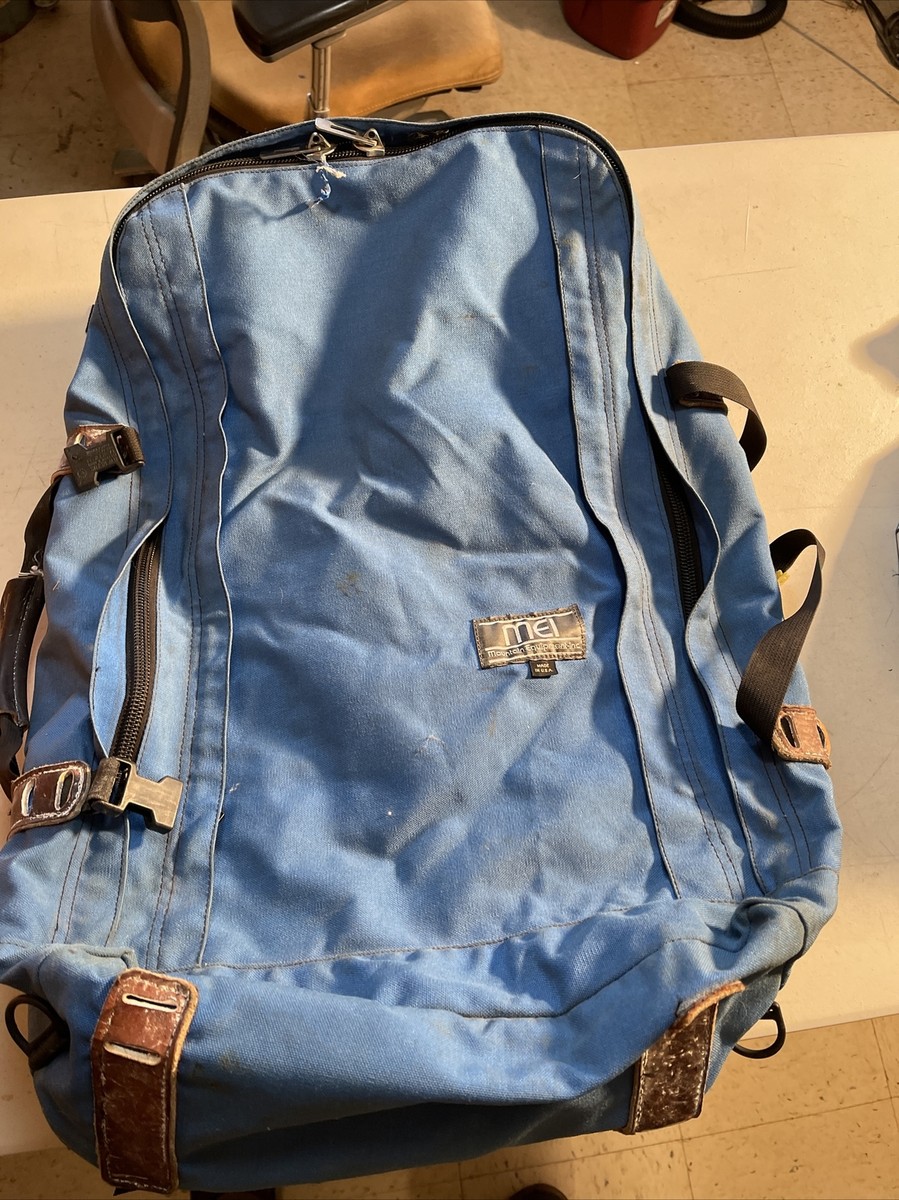 70s MEI Mountain Equipment Inc Metal Frame Hiking Backpack
