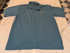 Nike Golf Disney X Mickey Mouse Polo Blue Tiger Woods Extra Large Dri-Fit