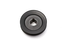 Phoenix Mfg. V-Groove Drive Pulley, 3.5'' Diameter, 22mm Bore, Steel