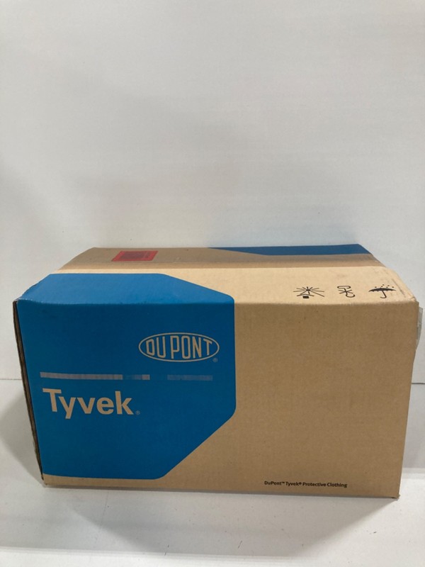 DuPont Tyvek 400 White Coverall, Size 2X, 25 pcs TY120SWH2X002500