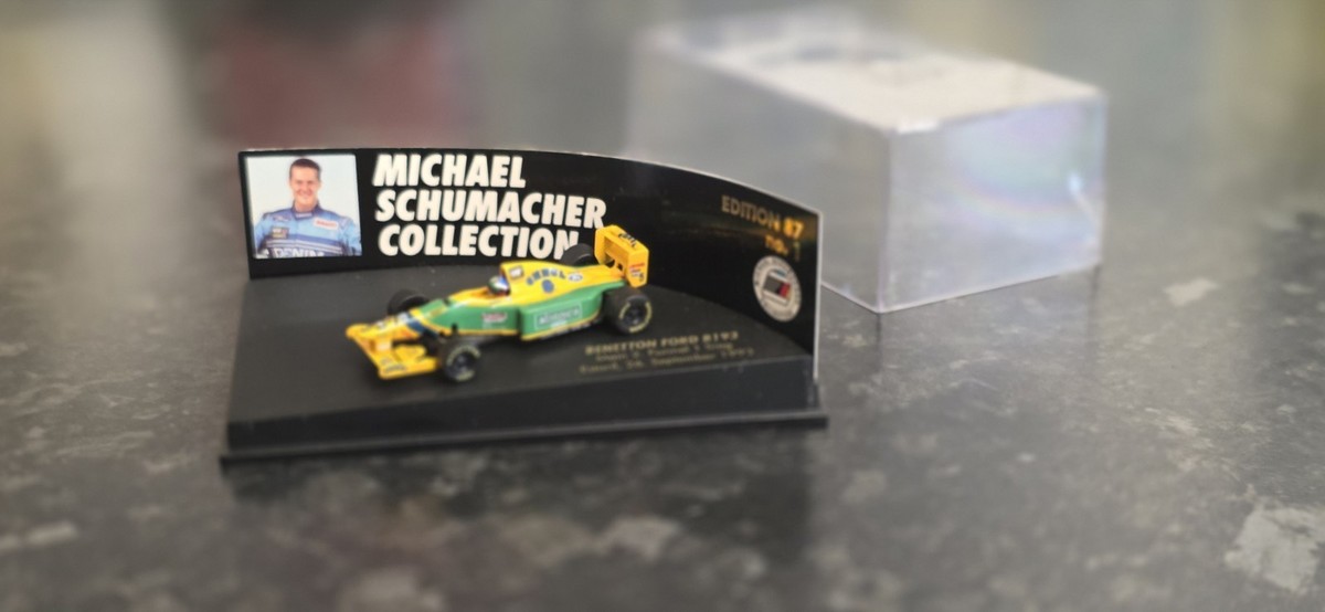 ミニカー F1 MINICAMPS BENETTOM B193 M SCHUMACHER 1:43 Minichamps Michael Schumacher Benetton Ford B193