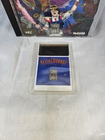 Keith Courage in Alpha Zones TURBOGRAFX-16 1989 Complete with Manual