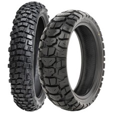 Tusk 2Track Adventure Tire Set 120/70B-19 (60T) and 170/60B-17 (72T)