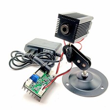 Focusable Dot 1000mW 980nm 1W IR Laser Module w 12V Power Supply Locator Holder