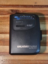 Sony Walkman AM/FM WM-FX111 Portable Radio Cassette Player Broken For Parts