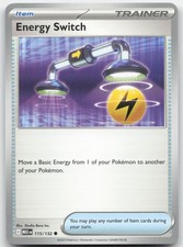 Energy Switch 115/132 Common Mega Evolution Pokemon Near Mint