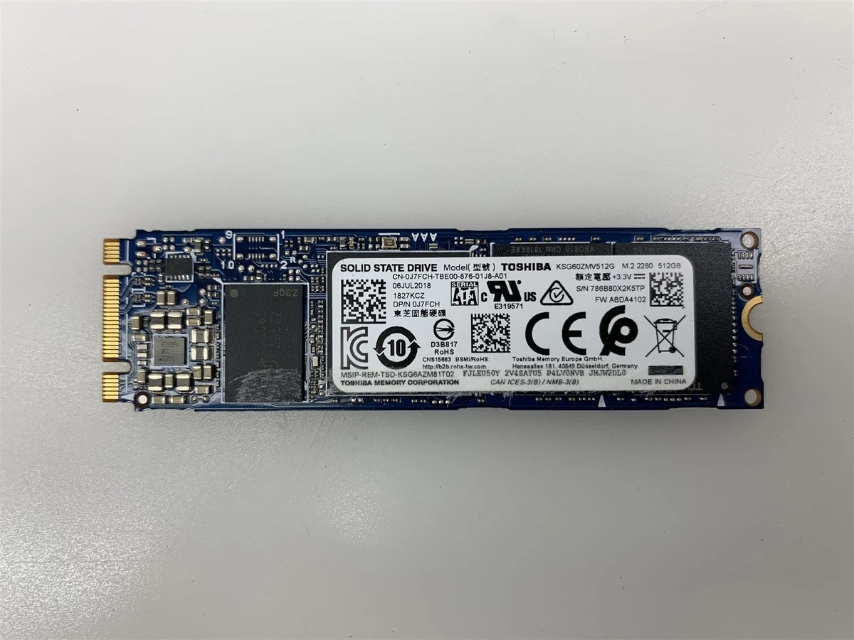 Toshiba M.2 Interface 512 GB Solid State Drives for sale | eBay