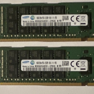 Samsung 32GB (2x16GB) DDR4 SDRAM DIMM PC4-2133P 288-Pin ECC Reg