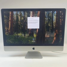 2020 Apple iMac 27" i5 3.1GHz 8GB RAM 256GB HDD Silver A2115