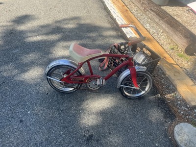 Vintage AMF Junior Direct Drive Red Bike Kids Antique Bicycle
