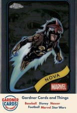 2025 Topps Chrome Marvel #23 Nova