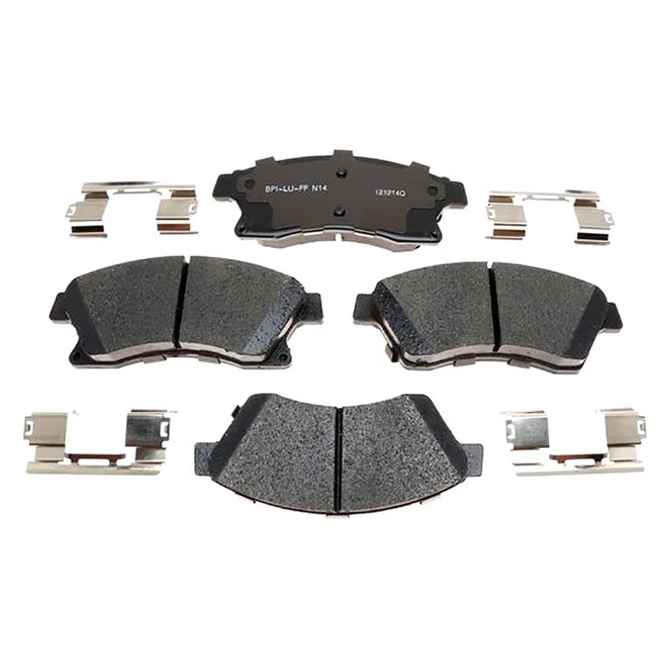 Rotores de freno delanteros traseros y pastillas de freno de cerámica para Chevrolet Cruze Limited 2016 Foto 3 de 4