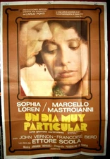 SOPHIA LOREN ! orig1SH movie poster 1977 UNA GIORNATA PARTICOLARE ! ETTORE SCOLA