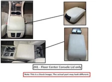 CLOTH GRAY CENTER CONSOLE LID ONLY 2013-2015 HONDA CIVIC