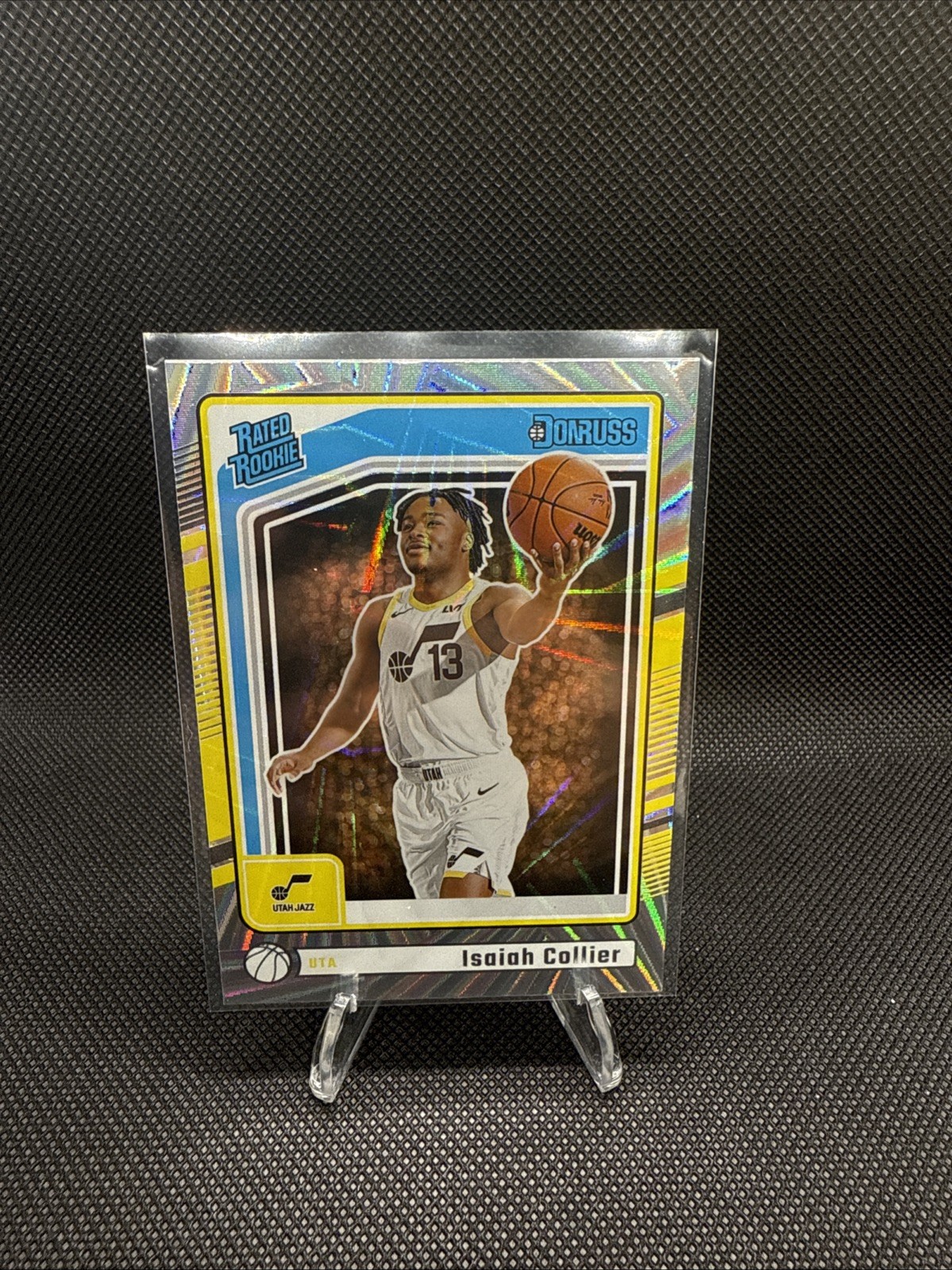 2024-25 Panini Donruss - Rated Rookie Isaiah Collier #237 Wedges (RC)