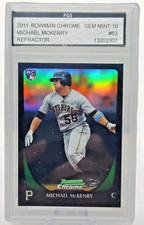 2011 Michael McKenry Refractor #63 Bowman Chrome Draft Picks & Prospects FGS10