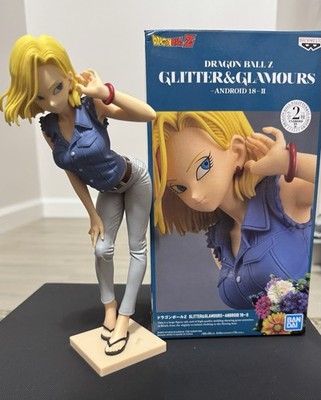Dragon Ball Z Android 18 Glitter & Glamours Figure Banpresto | eBay