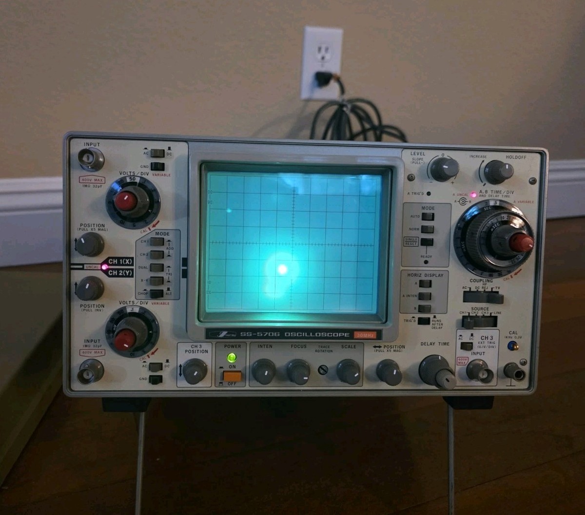 IWATSU Oscilloscope SS 5706 30 MHz S&h for sale online | eBay
