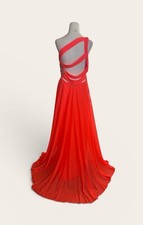 Xscape Pageant Prom gown dress size 10 Showstopping Bright Orange