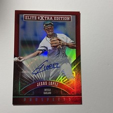 2015 Panini Elite Extra Edition - Jesus Lopez #150 Prospects Autographs (AU, RC)