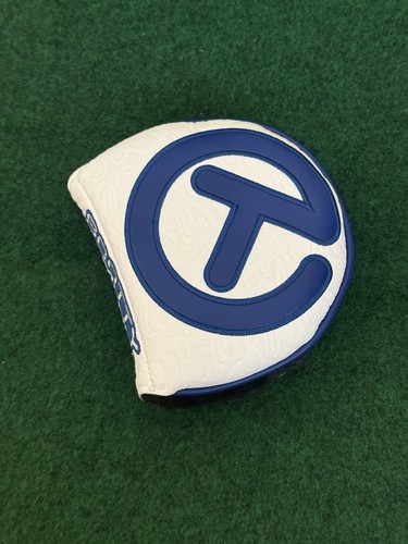 Scotty Cameron Circle T Tour Stick Figure Blue & White Mallet Putter Headcover
