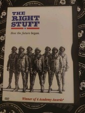 The Right Stuff DVD Ed Harris Sam Shepard Dennis Quaid Fred Ward 4 ACADEMY AWARD