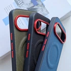 For Google Pixel 10 Pro XL Phone Case Hybrid Armor Nylon Cloth Magnetic Cover