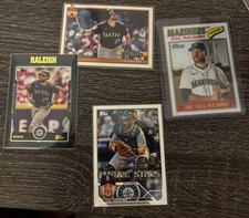 Cal Raleigh Parallels - Chrome, Future Star, 75th, Black Foil