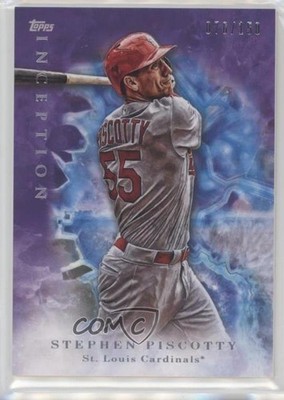 2017 Topps Inception Purple 76/150 Stephen Piscotty #85 8k4