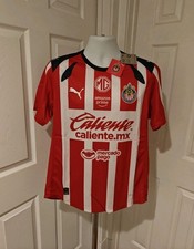 Puma Chivas de Guadalajara 25/26 Home Jersey Men's Size S - XL Replica Liga MX