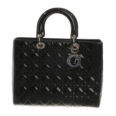 Dior Handtasche Schwarz Gut