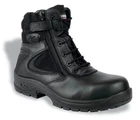 Cofra Police Safety Boots With Composite Toe Caps & Midsole Zipped Size 2 to 13