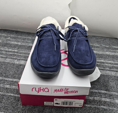 Ryka Avid Womens Loafers & Slip-Ons Academy Blue J0800F1400 Size 11