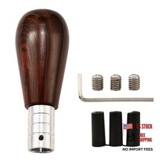 Wood Grain Gear Shifter Knob Universal Car Gear Shift 5 Speed Manual Style A Wood Grain Gear Shifter Knob Universal Car Gear Shift 5 Speed Manual Style A
