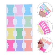 8 Sheets Divider Tab Labels Index Tabs Stickers Detachable Sticky
