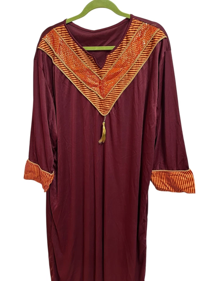 Forum Novelties Sultan Men Arabian Prince Halloween Costume 4 Piece w/ Lamp - Image 3 of 4